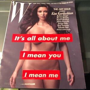 W magazine(Kim Kardashian) November 2010